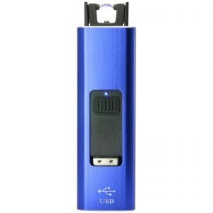 Lichtbogen Feuerzeug Zorr Arc Alu USB mit Namen Gravur