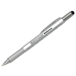 Kugelschreiber Ben Wasserwaage Touchpen Lineal mit Druck 1-farbig