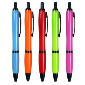Kugelschreiber Dynamic POP mit Druck Werbung Logo 1-farbig