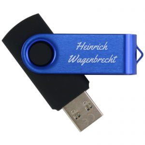 USB Stick Pana 1 8 oder 16 GB in 10 Farben mit Gravur Text Logo Namen