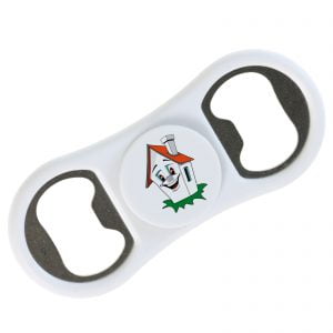 Hand Fidget Spinner als Öffner Flaschenöffner mit Druck