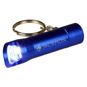 LED-Lampe plus Flaschenöffner als Schlüsselanhänger mit Gravur