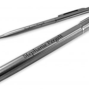 2 in 1 Touchpen & Kugelschreiber ANNA aus Edelstahl mit Gravur