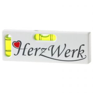 Mini Wasserwaage PVC Taschen-Wasserwaage mit Druck Logo 4-farbig