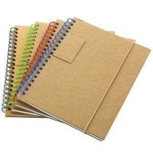 Notizbuch Garden Notizblock Stifthalter Hardcover mit Druck 1-farbig