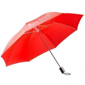 Regenschirm SAMER mit Druck Werbung 1-farbig bedruckt
