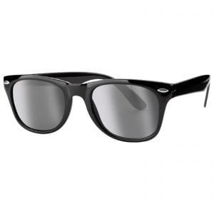 Sonnenbrille America mit Druck Werbung Logo 1-farbig auf Bügel