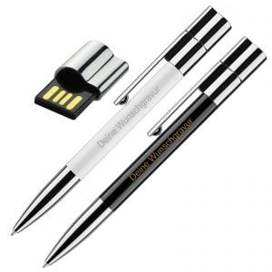 USB Kugelschreiber Emil Metall 16 GB mit Gravur